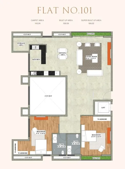 Nimah Urbanscape-floor plan